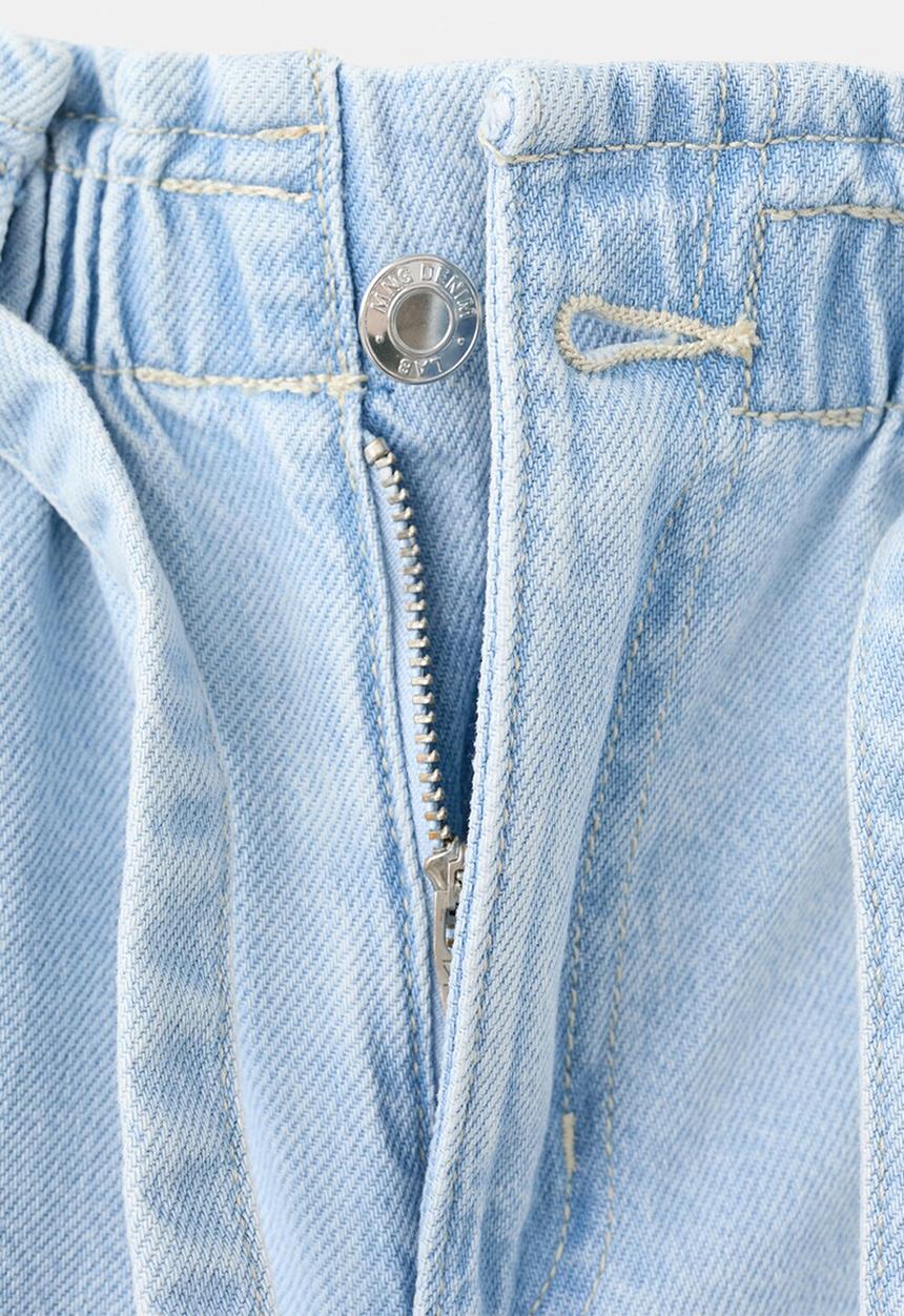 MANGO - Shorts NINA - Open Blue