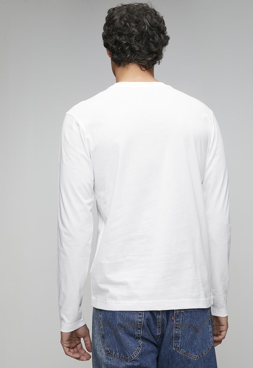 Replay - Basic Jersey LS T-shirt - White