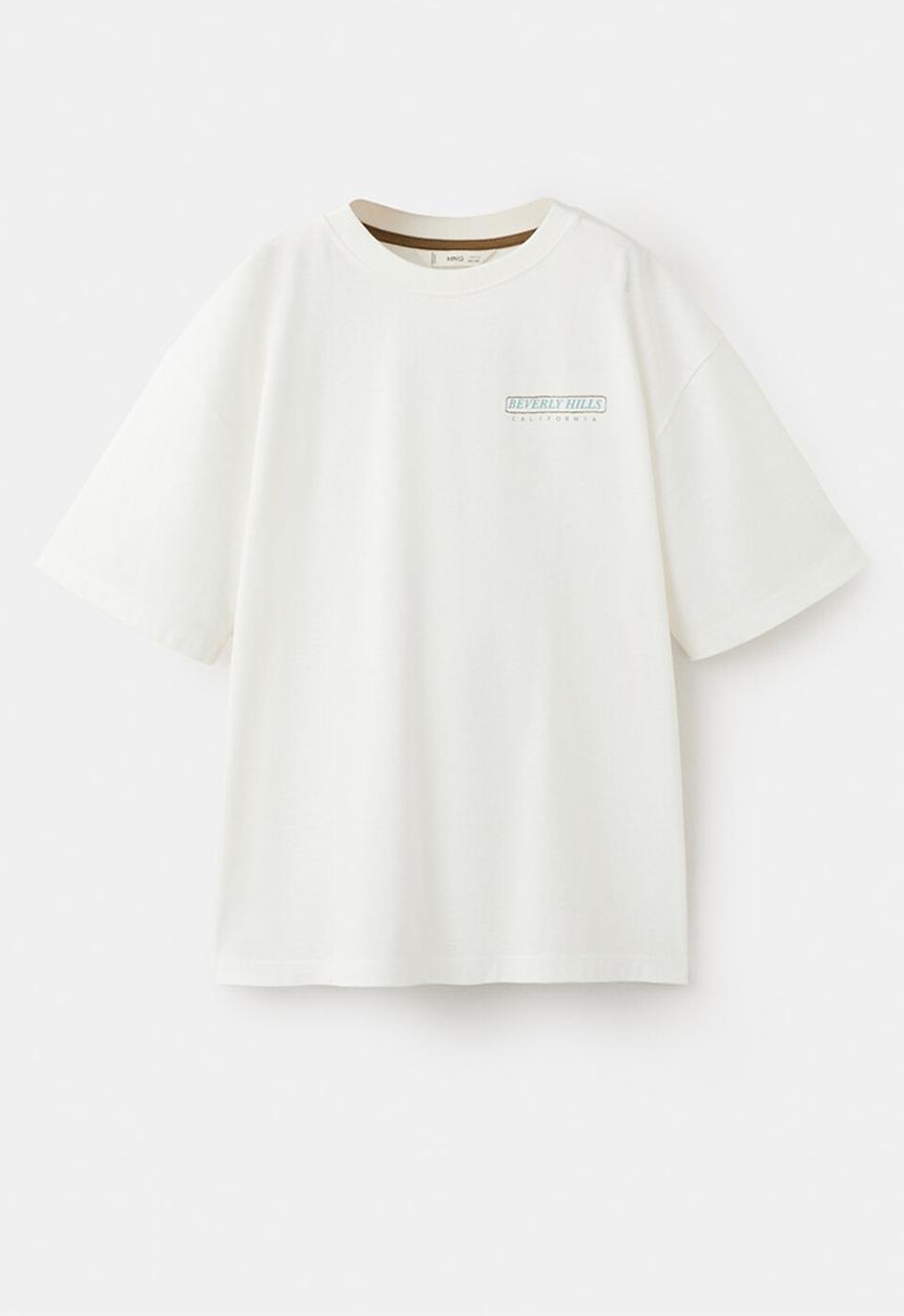 MANGO - T-Shirt A2Rodeo - Natural