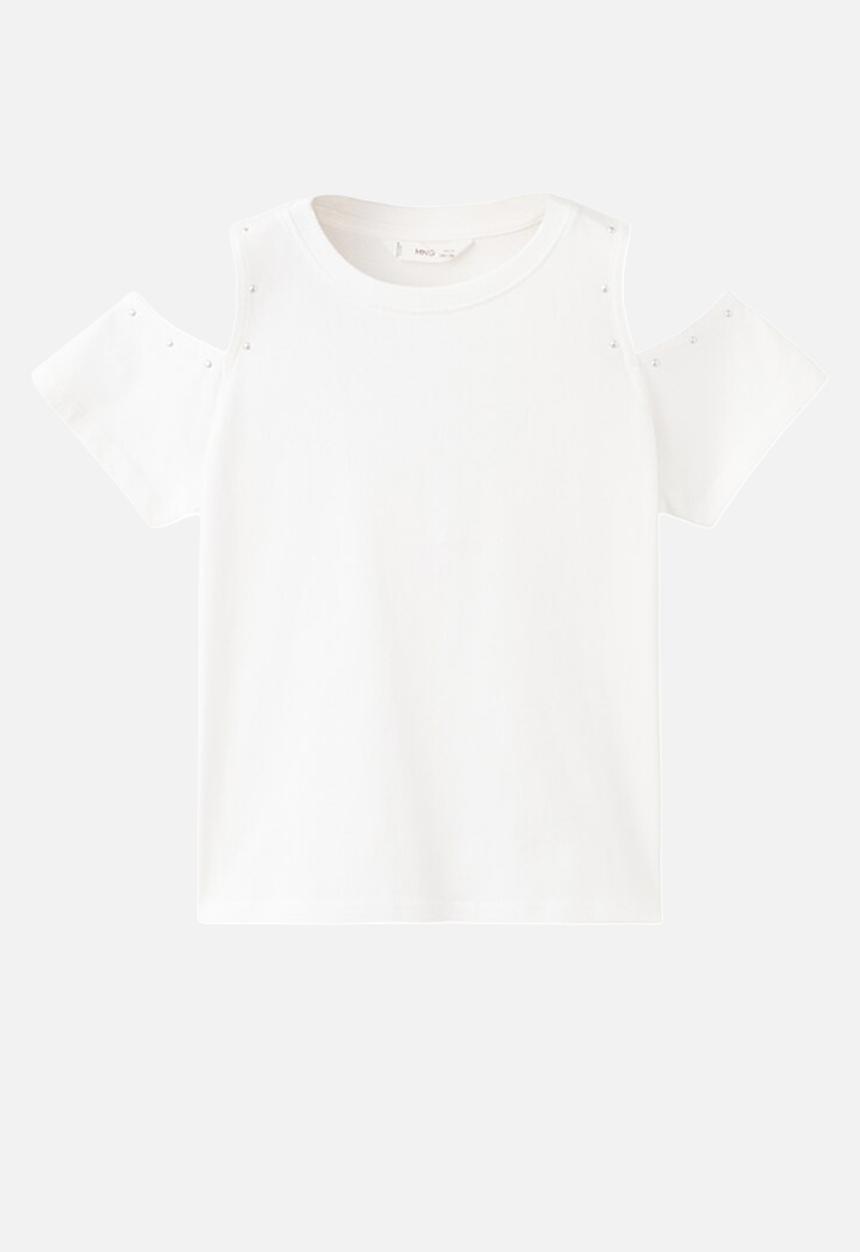 MANGO - T-Shirt Tach - Natural