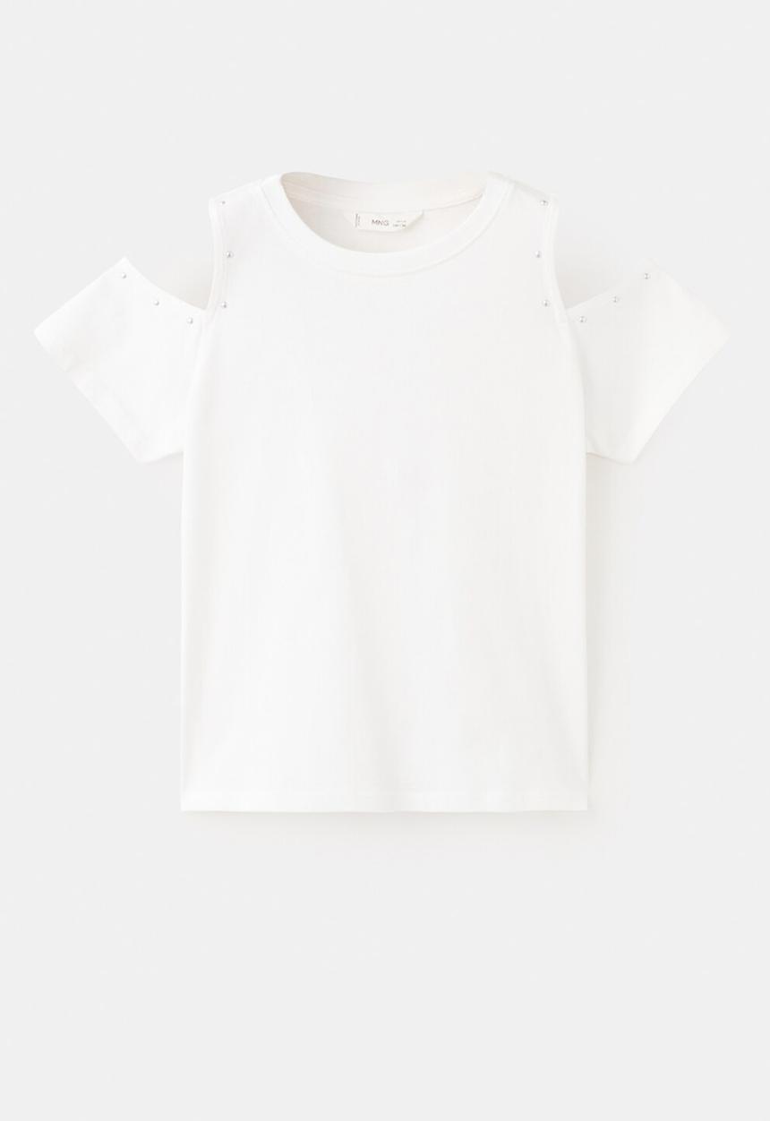 MANGO - T-Shirt Tach - Natural