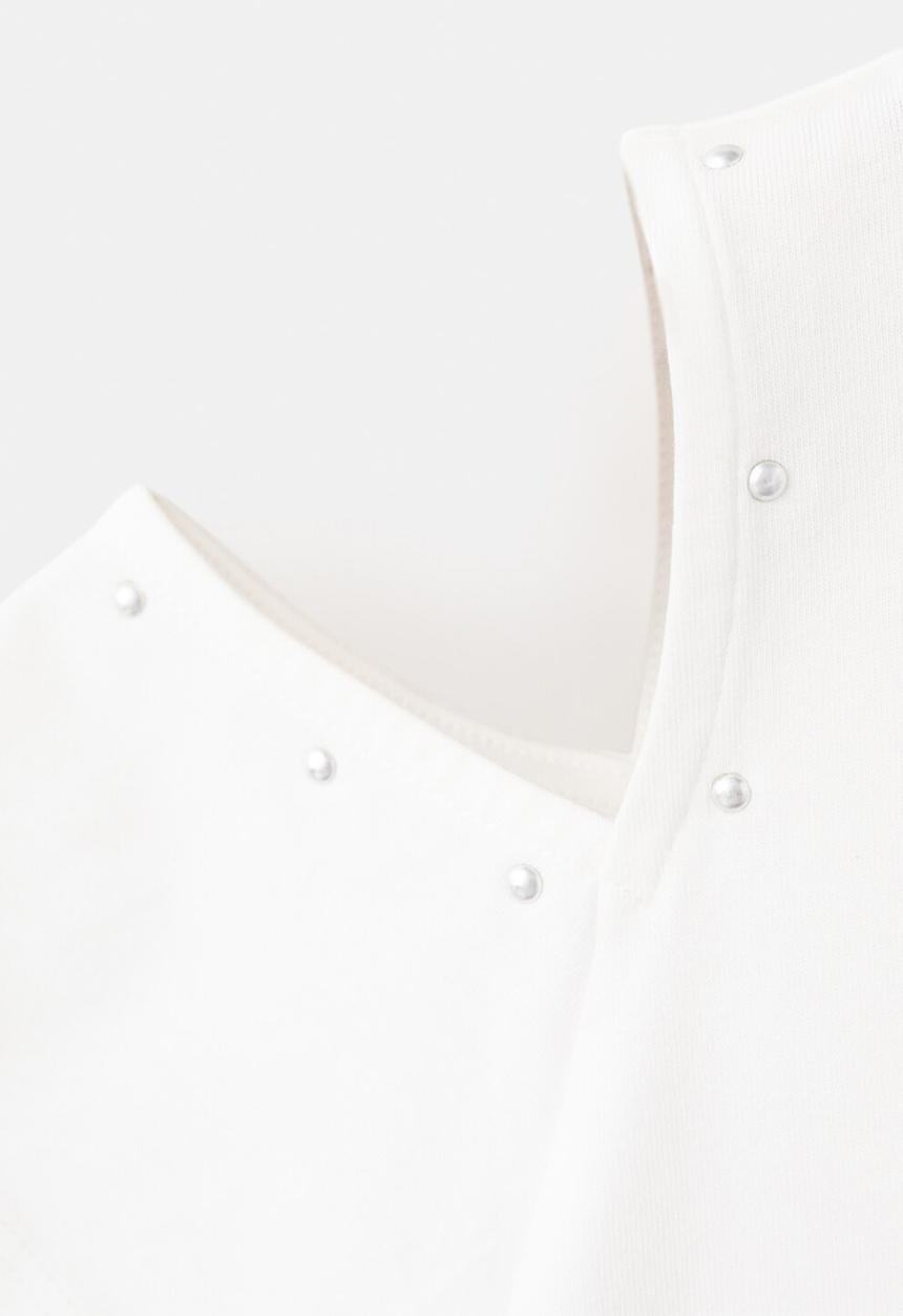 MANGO - T-Shirt Tach - Natural
