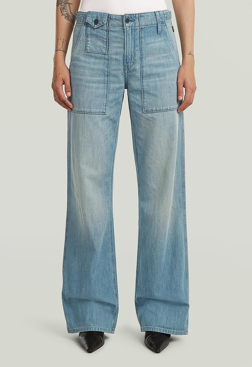 G-STAR - Fatigue summer pants wmn - vintage sandblast