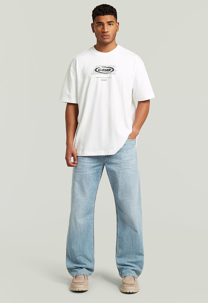 G-STAR - Hyper Gr Relaxed R T - White