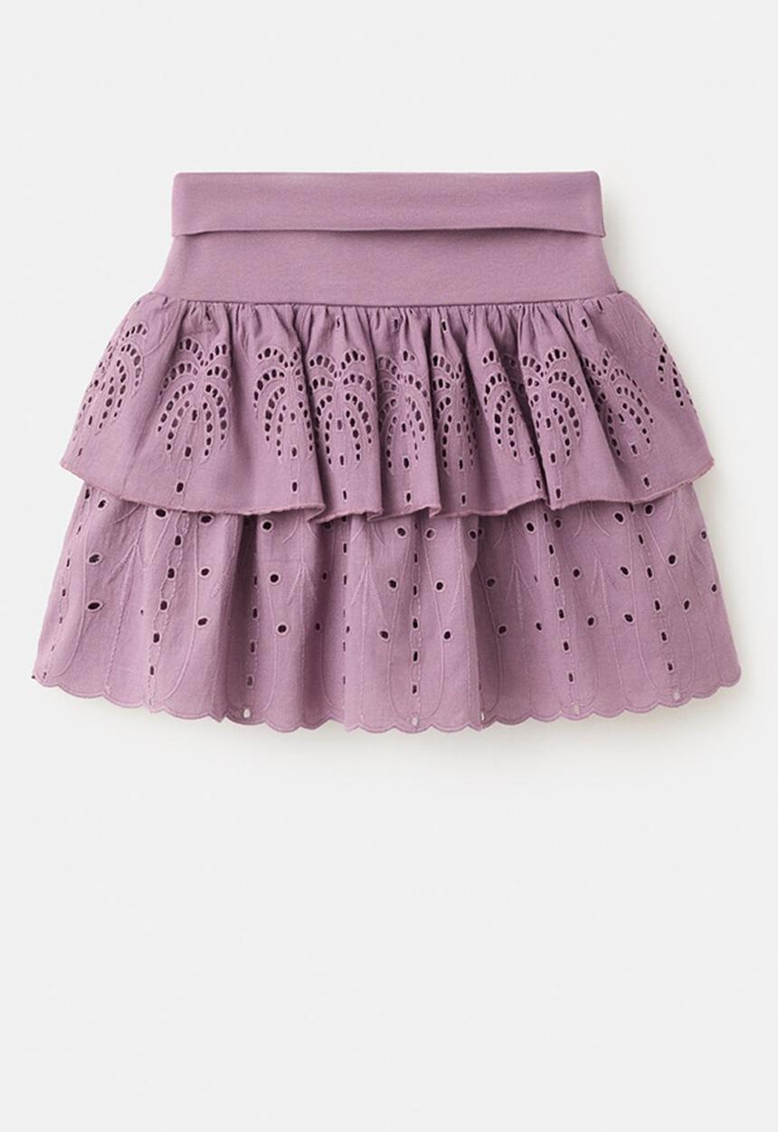MANGO - Skirt Olivia - Medium Purple