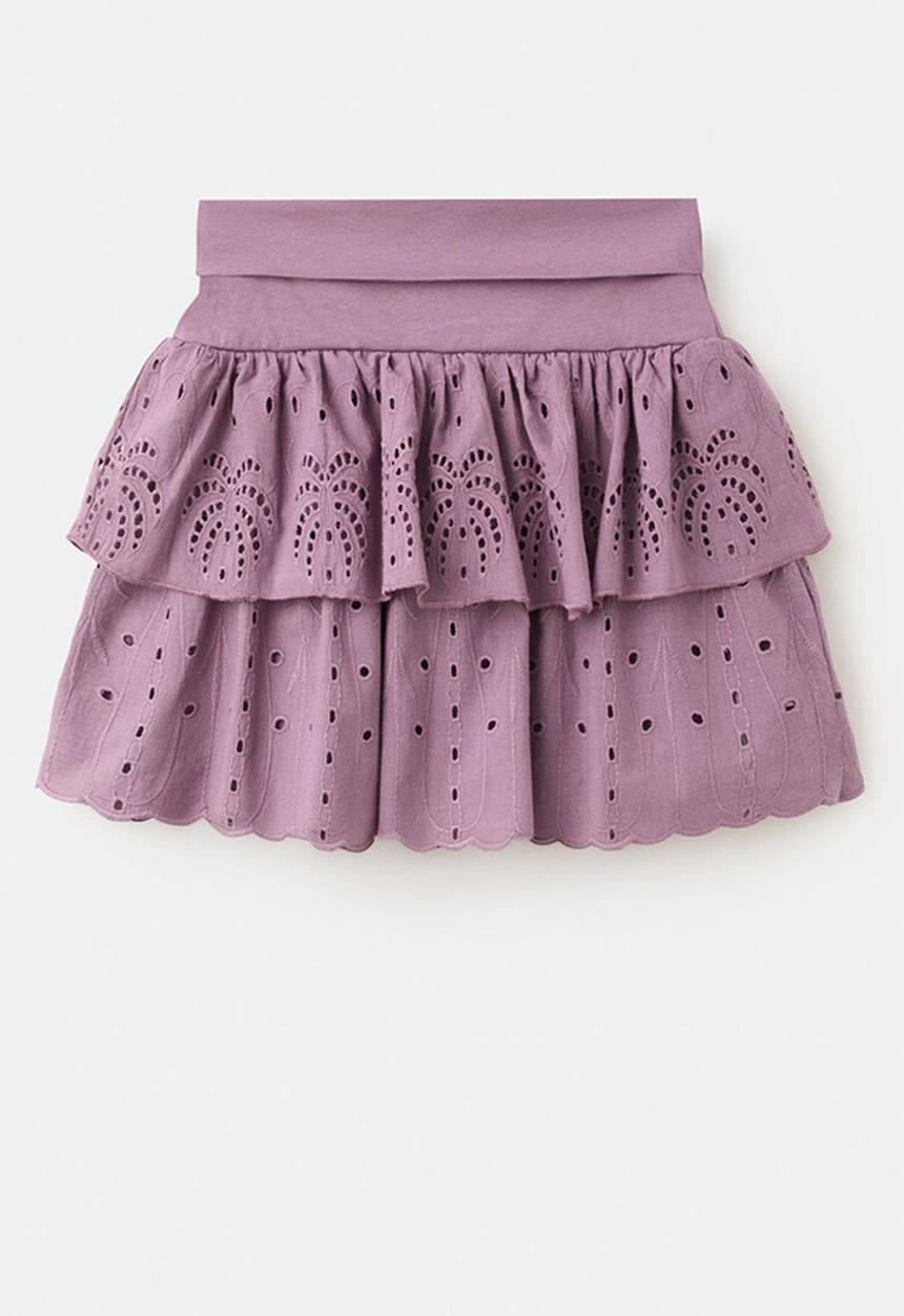 MANGO - Skirt Olivia - Medium Purple
