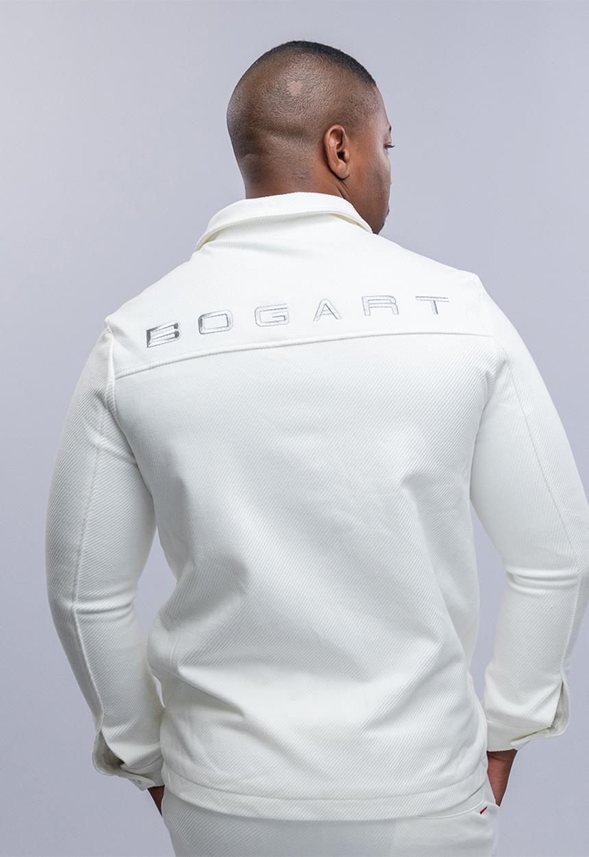 Bogart Man - Bogart crest co-ord set - white