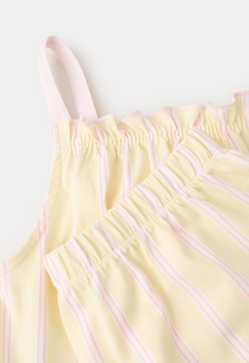 MANGO - Pyjama CLOUD - Light/Pastel Yellow
