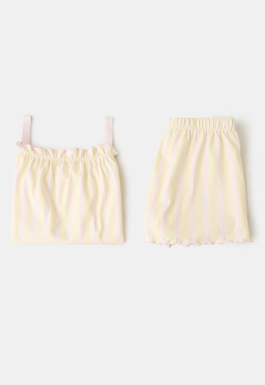 MANGO - Pyjama CLOUD - Light/Pastel Yellow