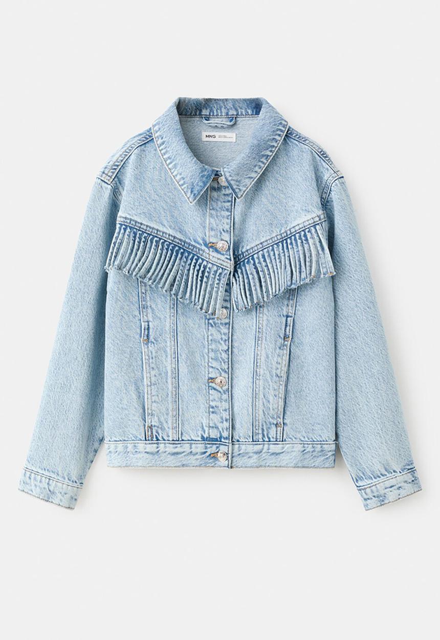 MANGO - Jacket Rodeo - Open Blue