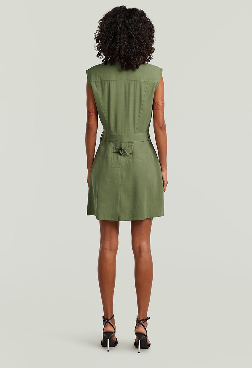 G-STAR - Cinch dress s\l wmn - four leaf clover