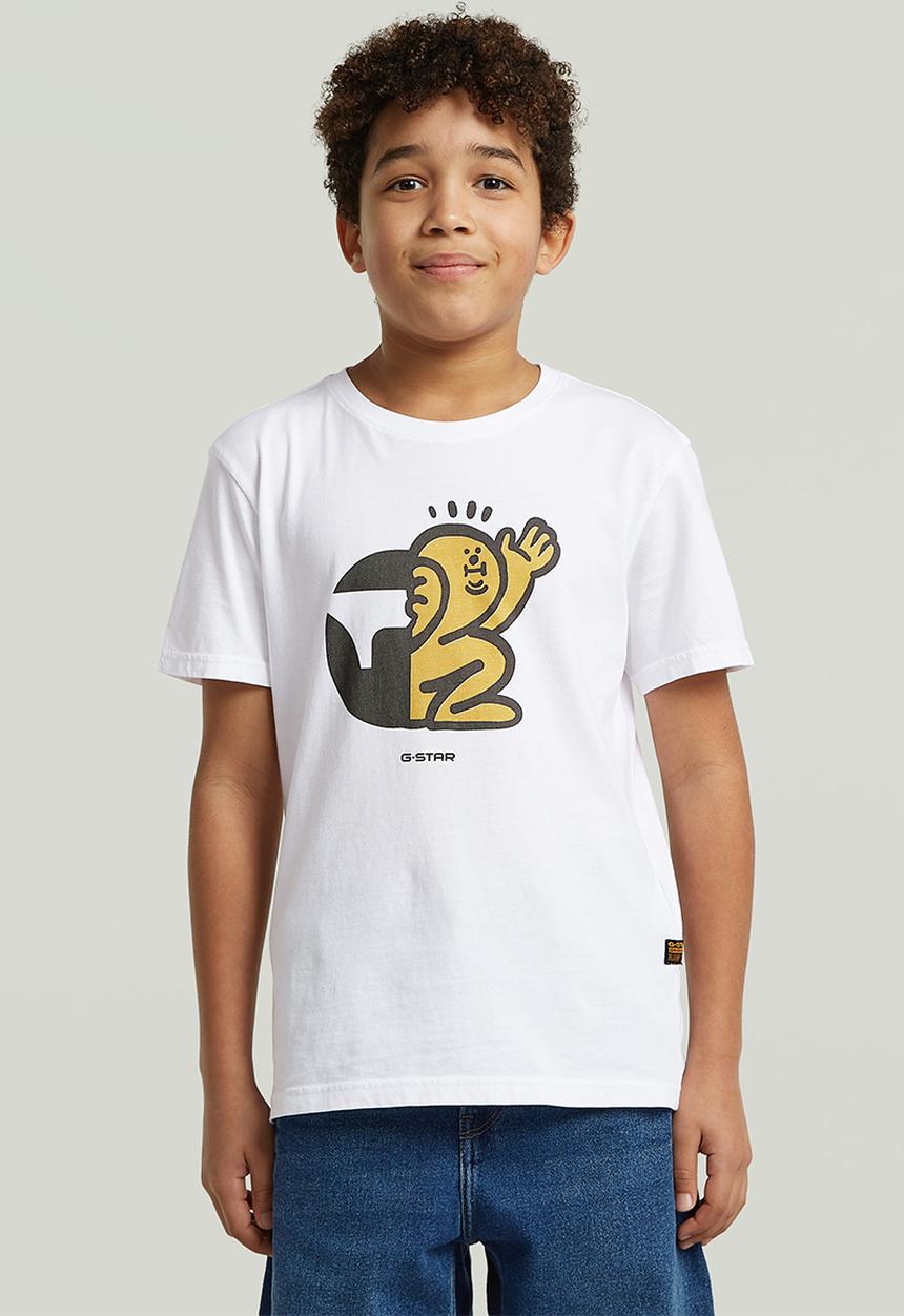 G-STAR - Base R T Ss - White