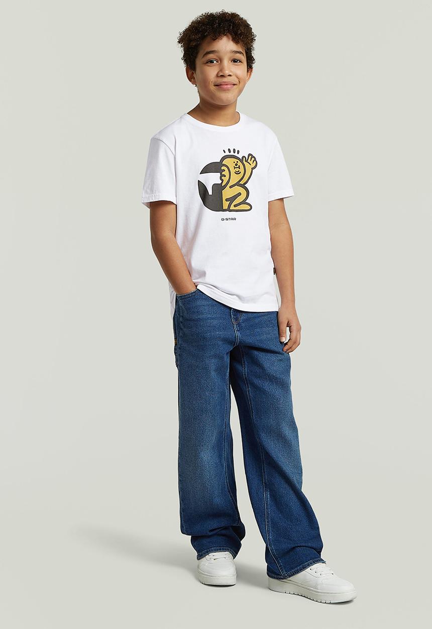 G-STAR - Base R T Ss - White