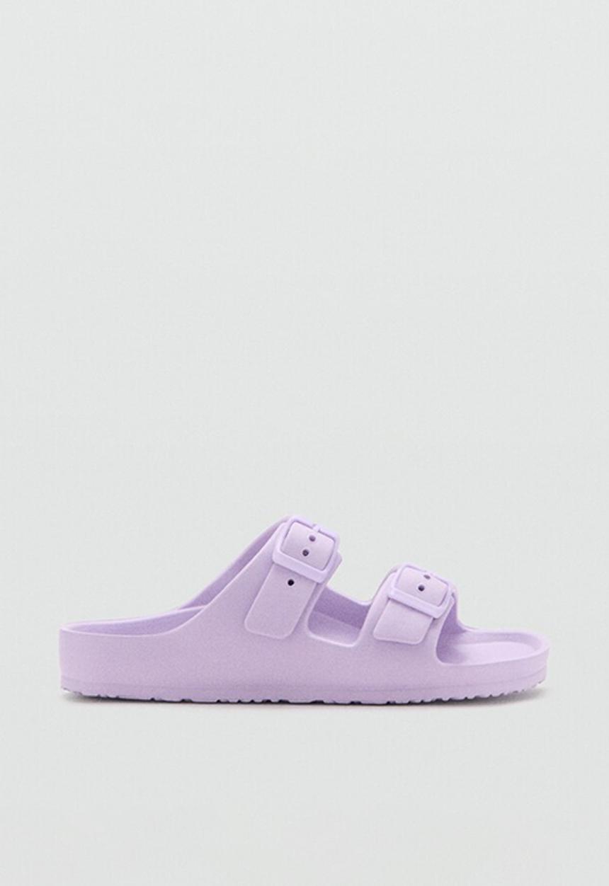 MANGO - FLIP-FLOP PAU  -  Mauve1