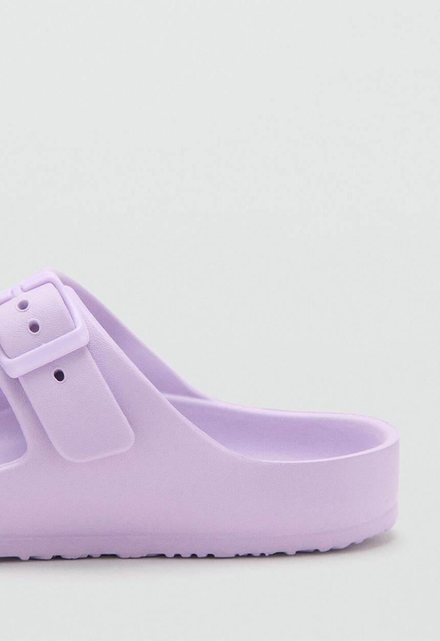 MANGO - FLIP-FLOP PAU  -  Mauve1