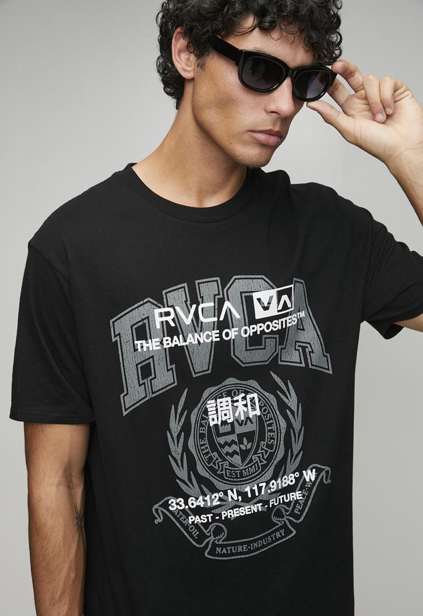 RVCA - Unitext Short sleeve - Black