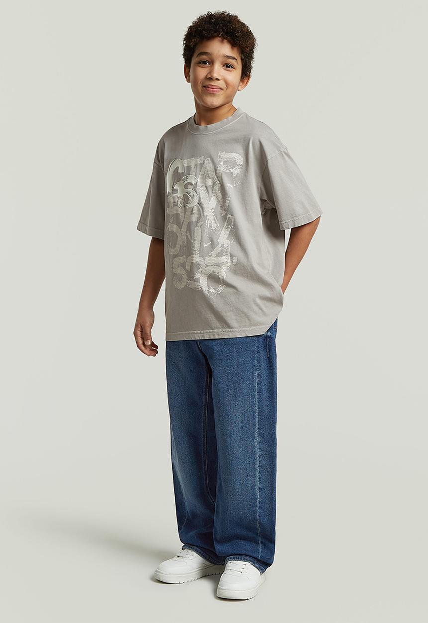 G-STAR - Oversized R T Ss - Grey Alloy