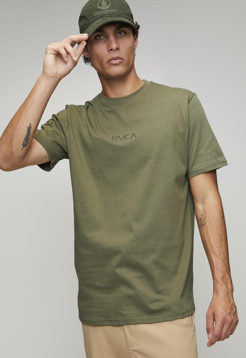 RVCA - Small Rvca Short sleeve - Olive  