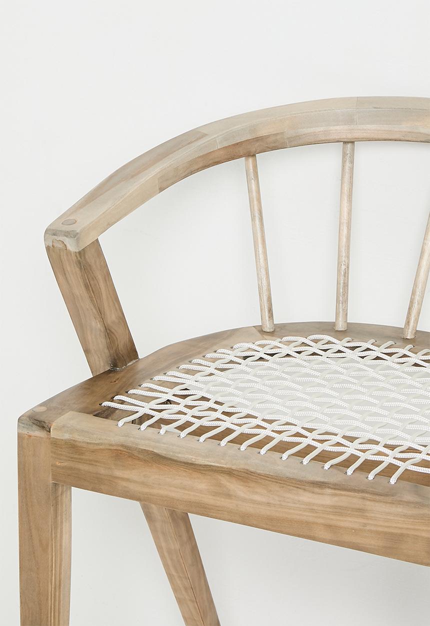 Homewood - Nia Barstool - Natural & White
