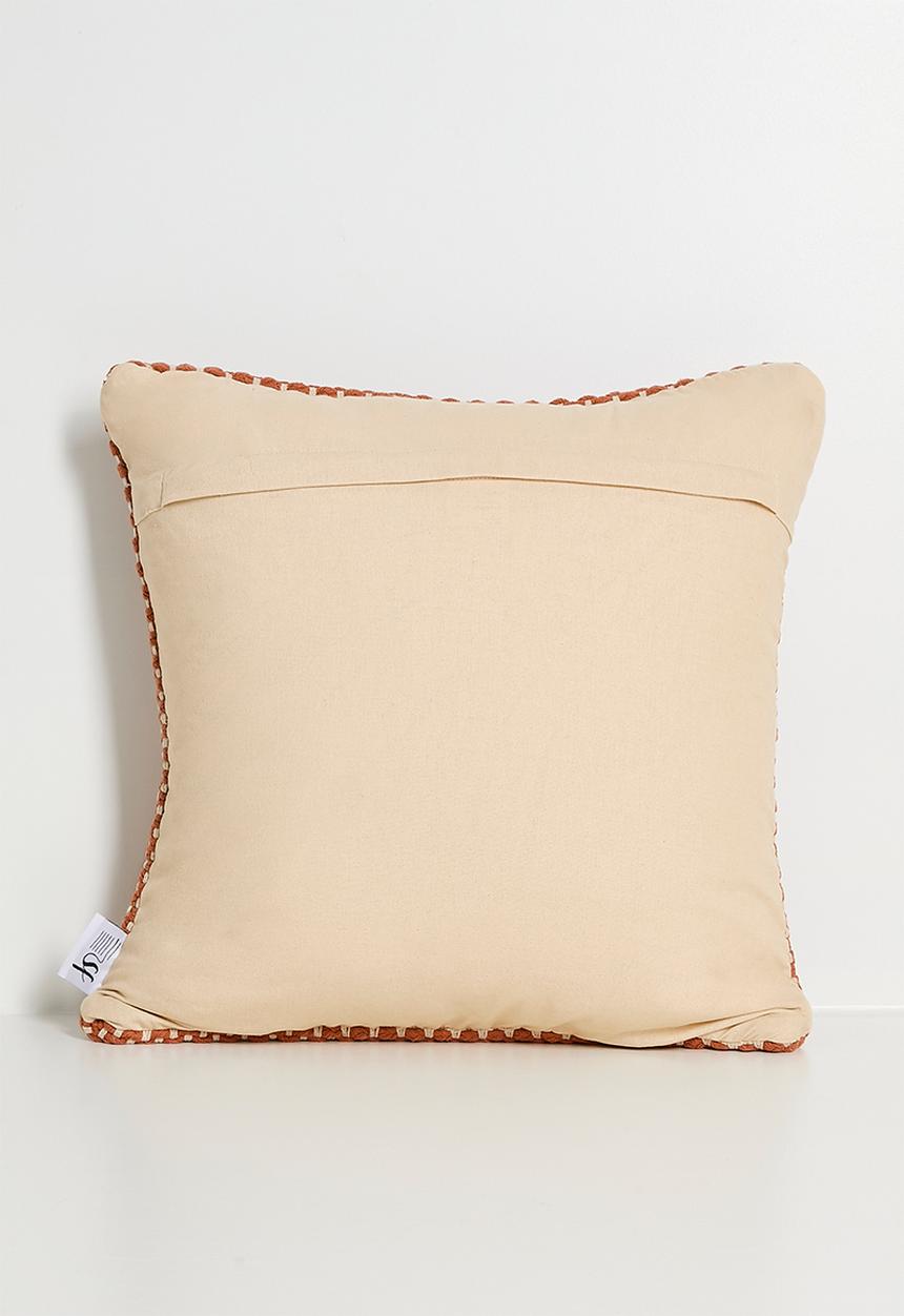 Sixth Floor - Tonga Woven Cushion Cover - Rust