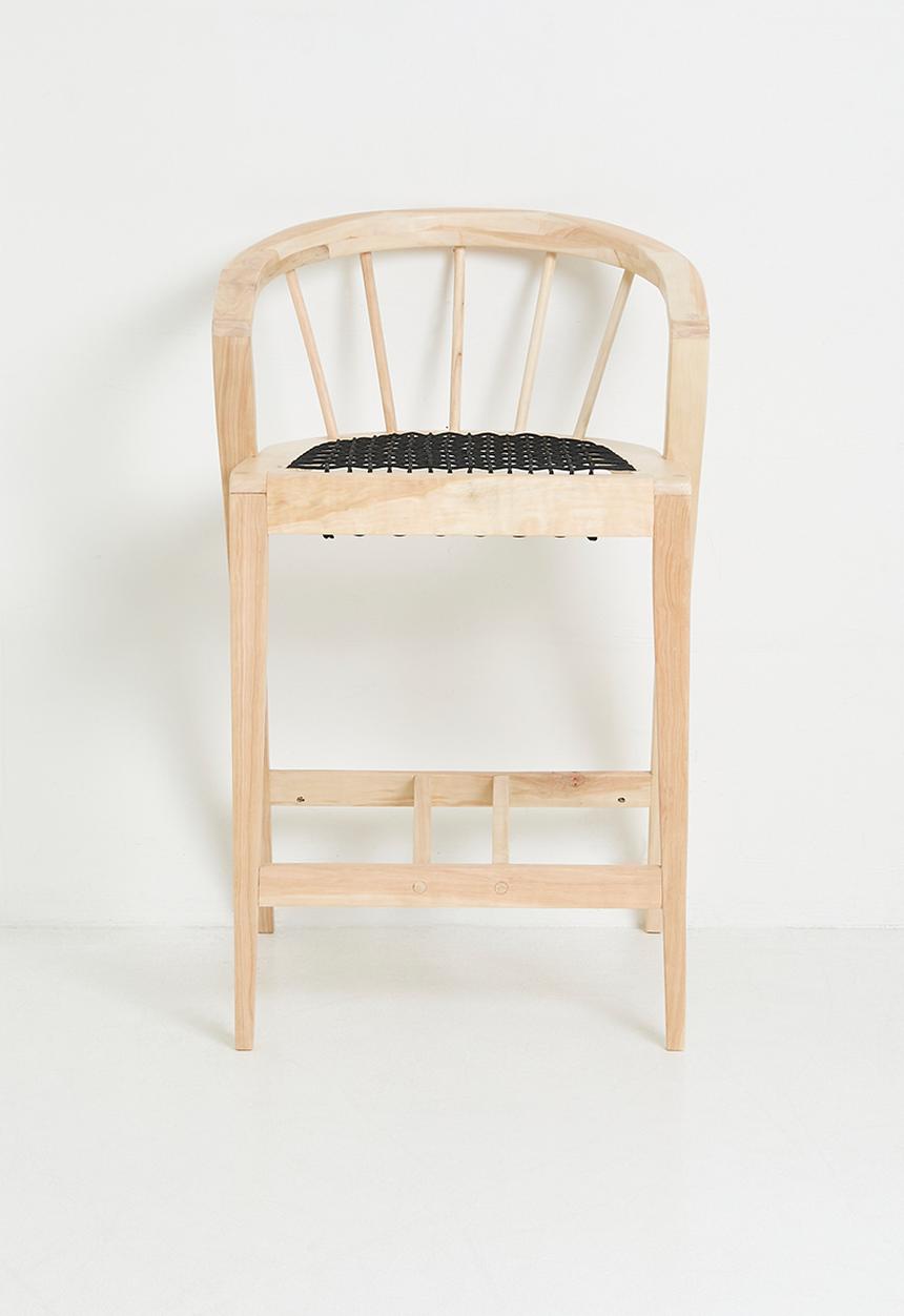 Homewood - Nia Barstool - Natural & Black