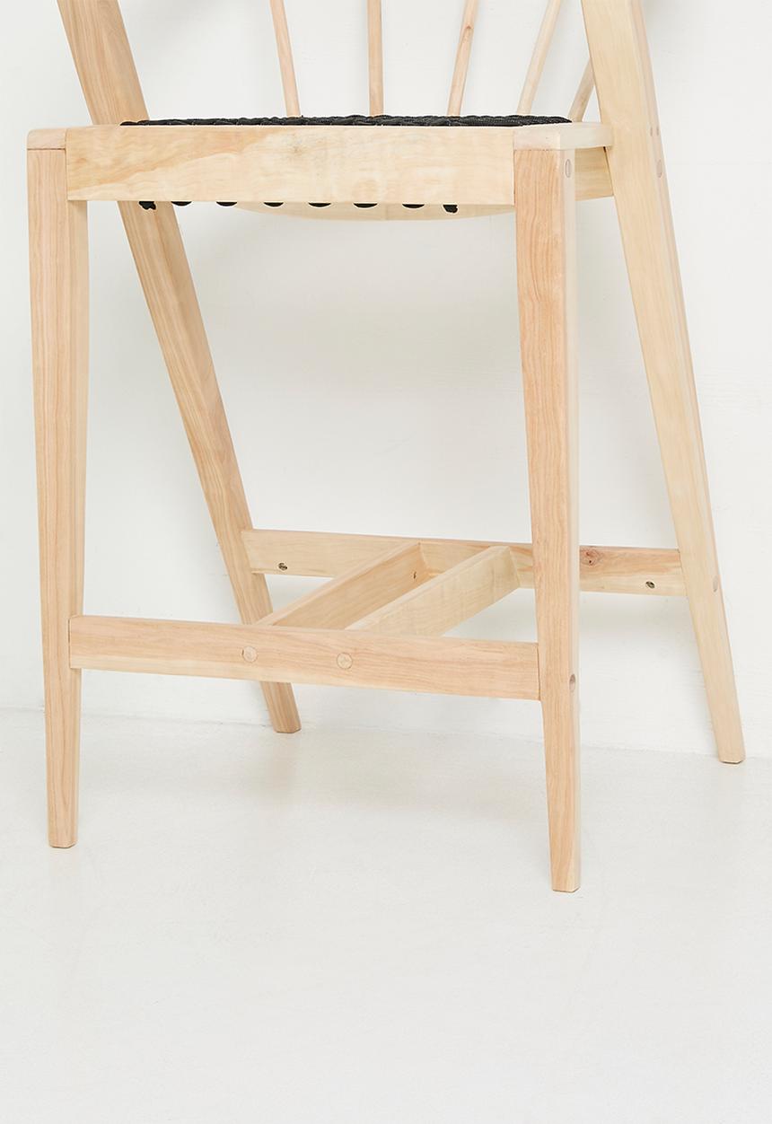 Homewood - Nia Barstool - Natural & Black