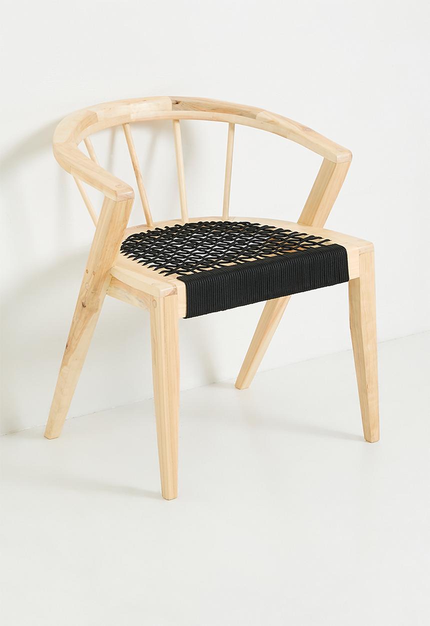 Homewood - Nia Dining Chair - Natural & Black