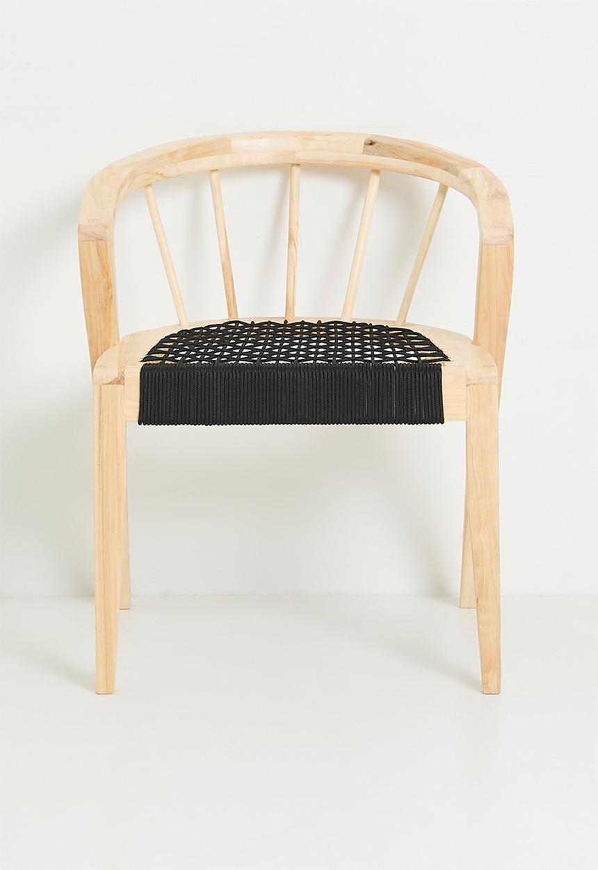 Homewood - Nia Dining Chair - Natural & Black