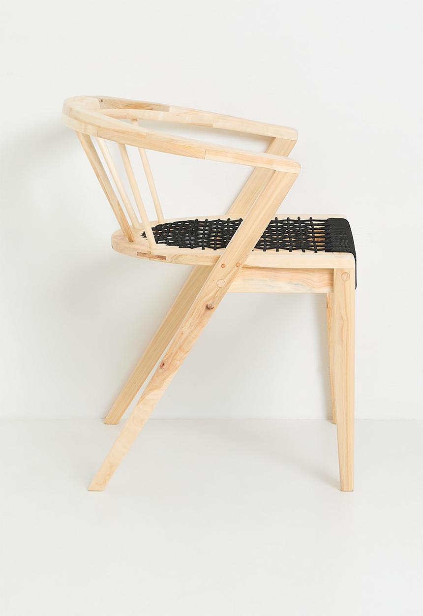 Homewood - Nia Dining Chair - Natural & Black