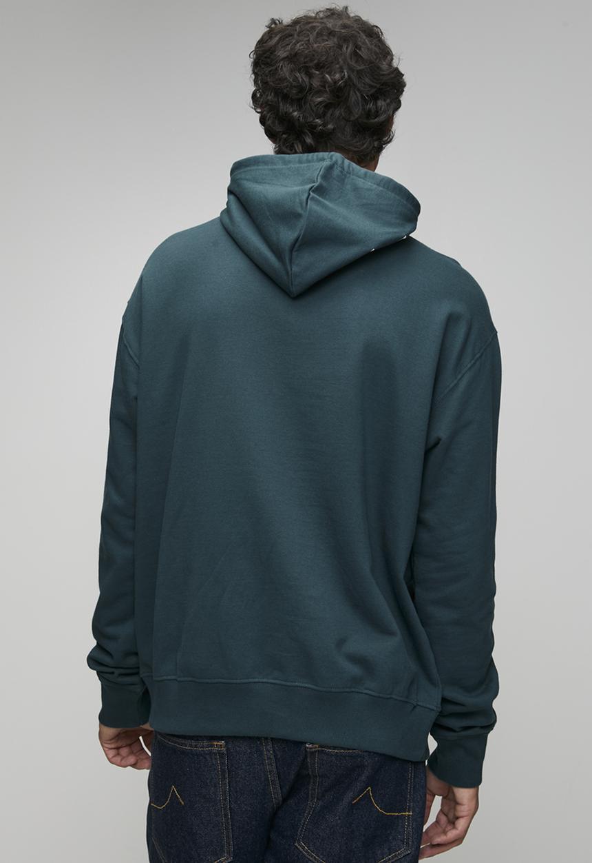 JEEP - Oversized Fleece Pullover Hoodie - Green