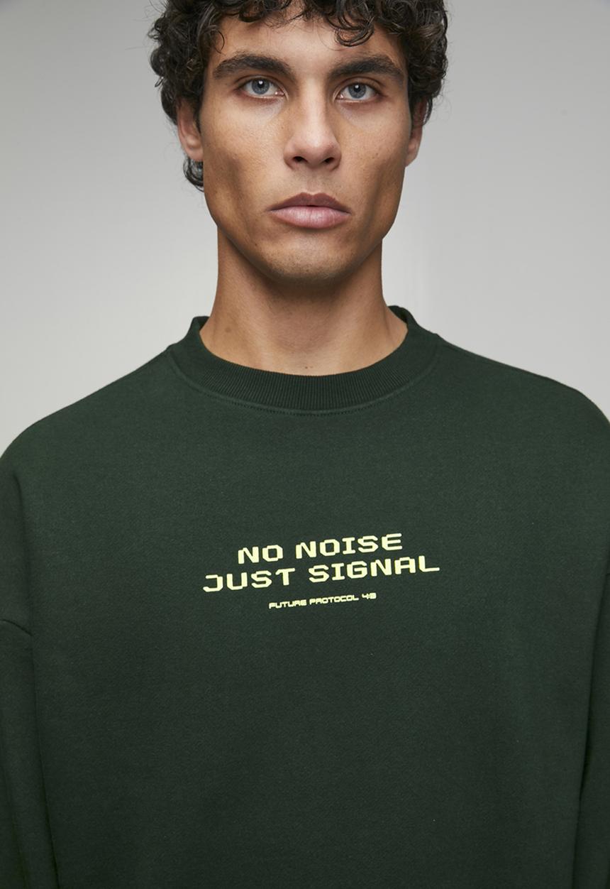 FP43 by S.P.C.C - S1GN4L Sweat  - Dark Green