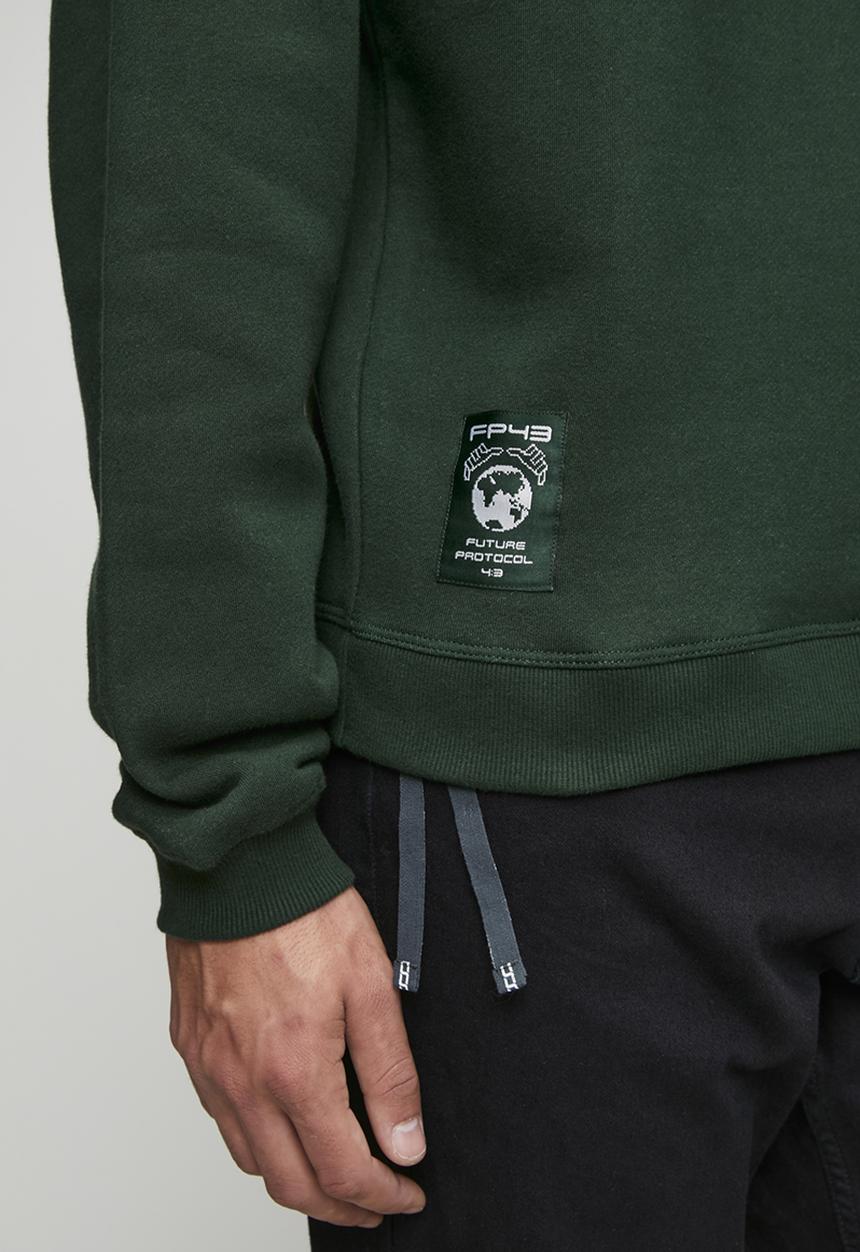 FP43 by S.P.C.C - S1GN4L Sweat  - Dark Green