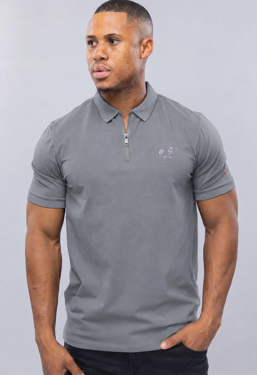 Bogart Man - Bogart casual cool golfer polo - grey