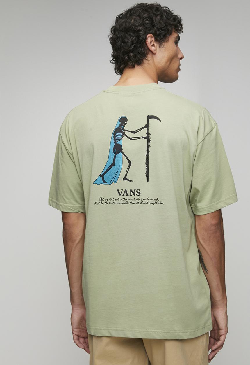 Vans - All & nought loose short sleeve tee - soft sage