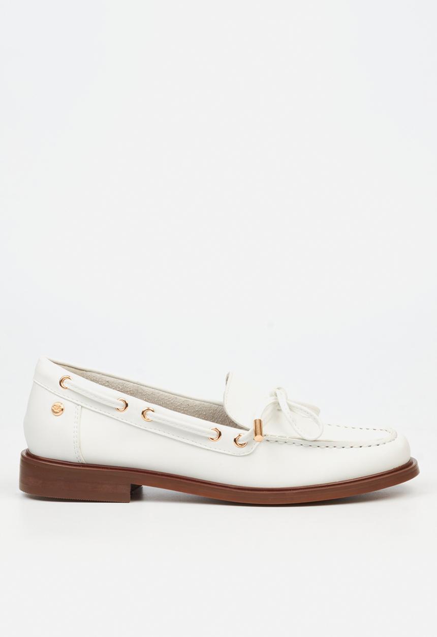 Miss Black - Sasko 3 loafer  - white