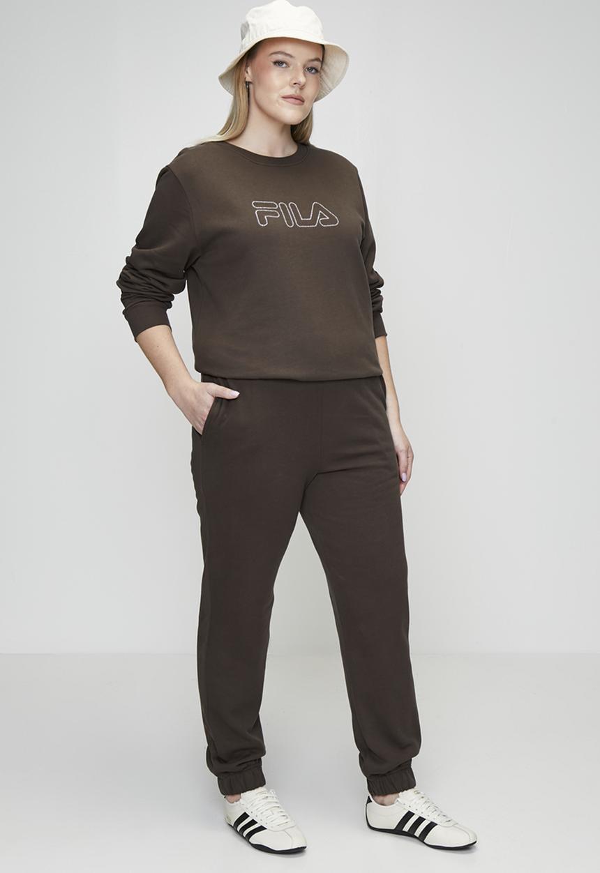 FILA - Plus Diva Sweatpants - Chocolate Martini