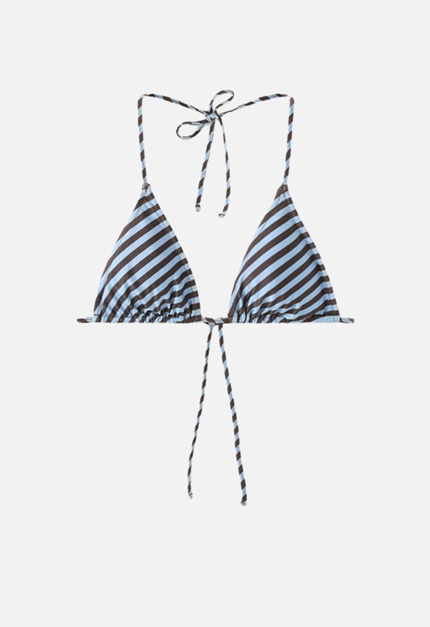 MANGO - Bikini top mileto- light/pastel blue