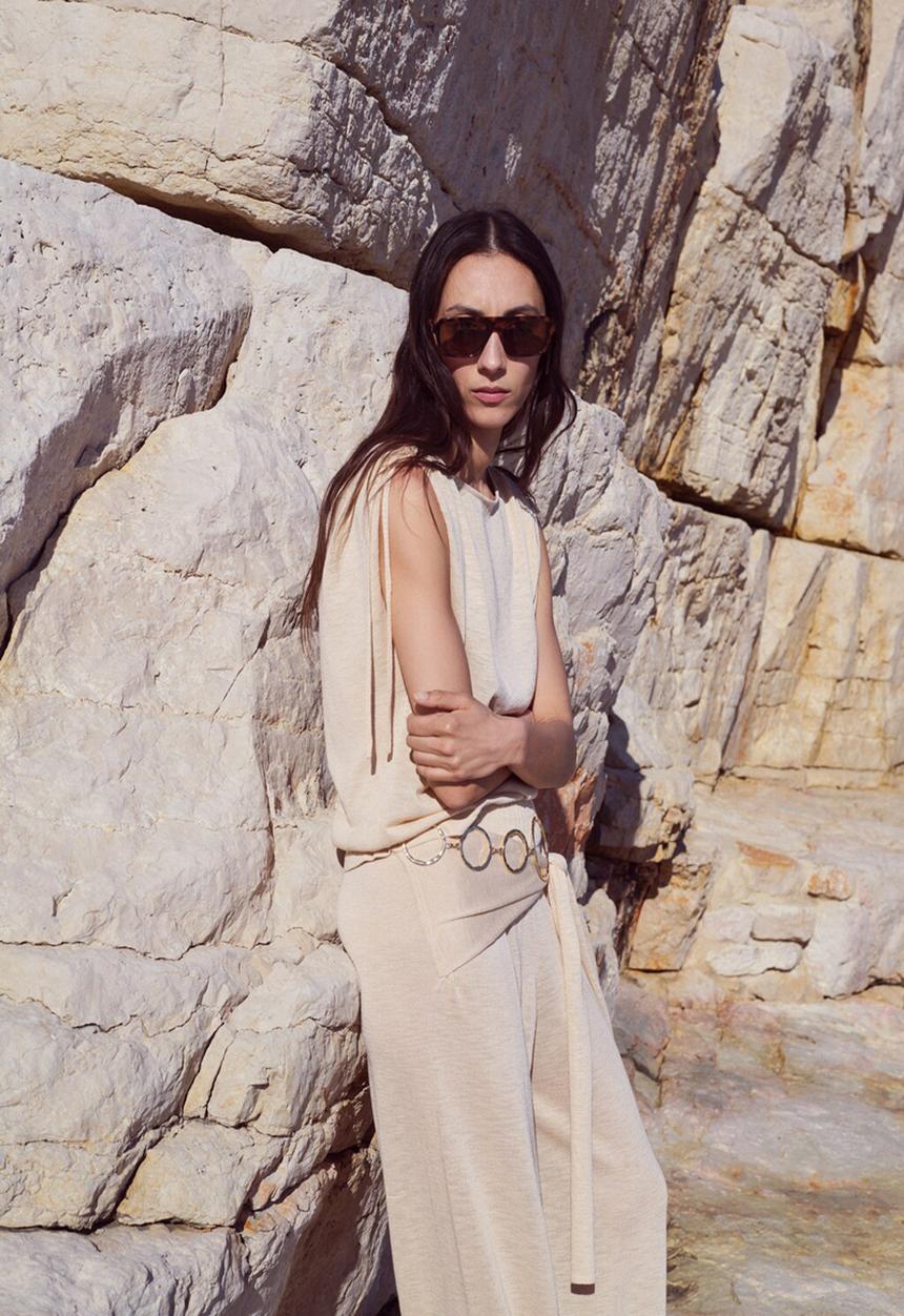 MANGO - Sweater ventura - light beige