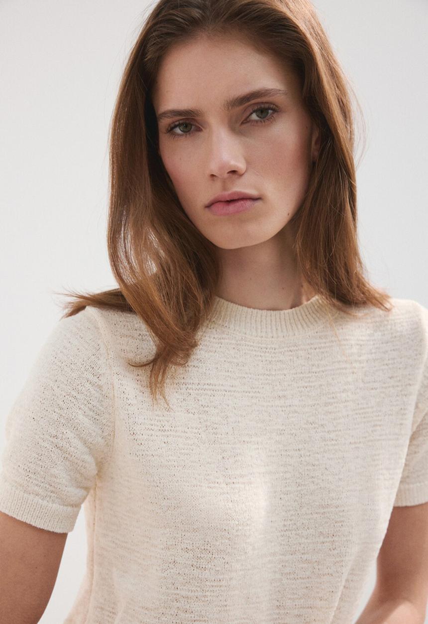MANGO - Sweater madeana - light beige