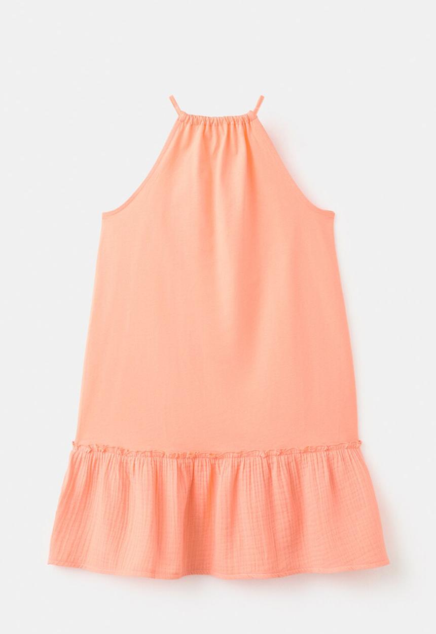 MANGO - Dress Tula - Bright Orange