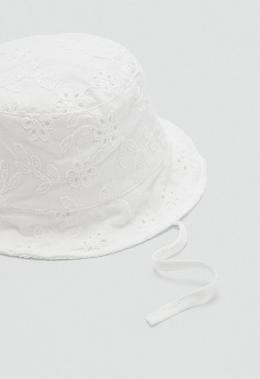 MANGO - Bucket Hat BRODY - White