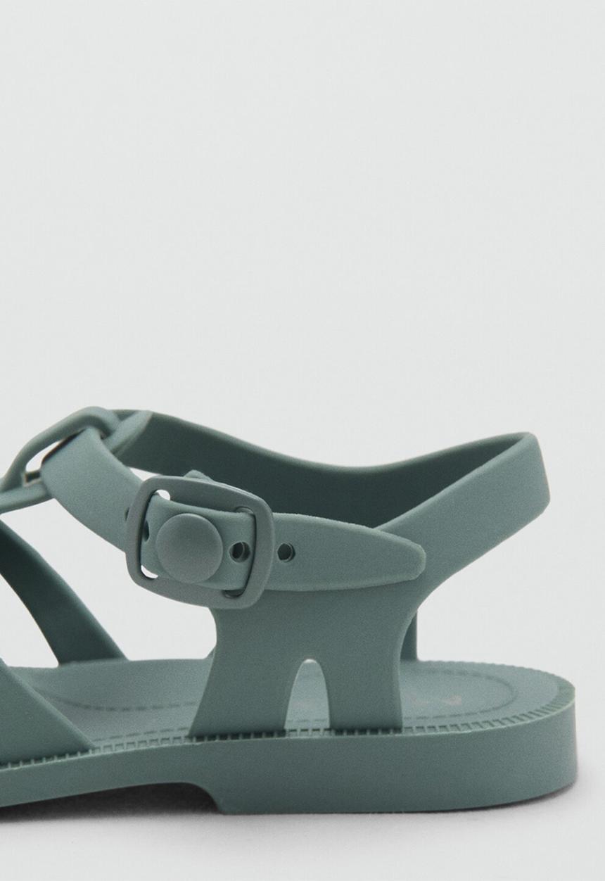 MANGO - Fisherman sandal - Petrol Blue