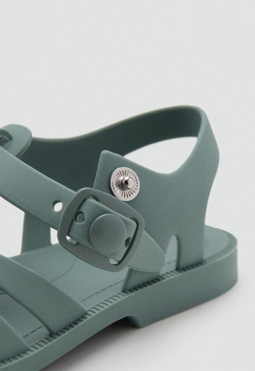 MANGO - Fisherman sandal - Petrol Blue