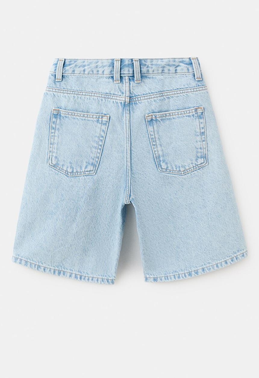 MANGO - Bermudas Baggy - Open Blue