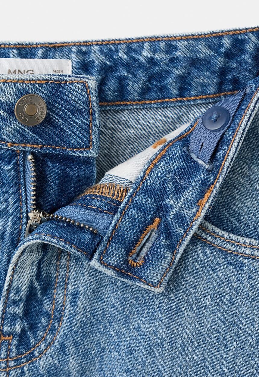 MANGO - Bermudas Baggy - Blue