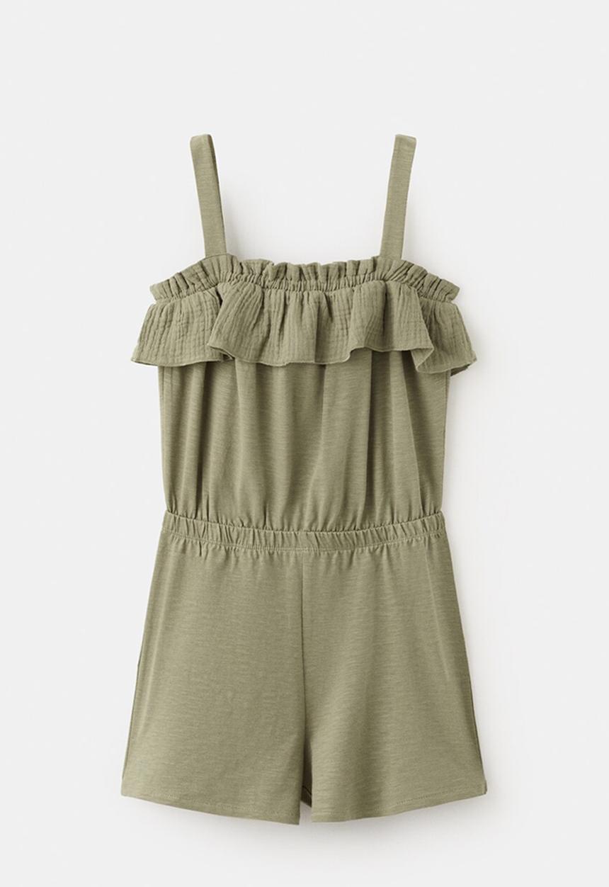 MANGO - Jumpsuit Teresa - Khaki
