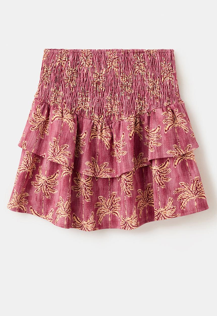 MANGO - SKIRT MUSASET - Medium Pink