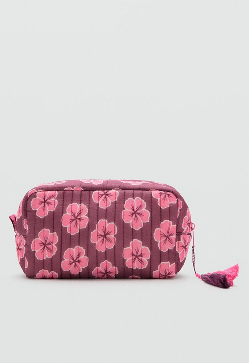 MANGO - Cosmetic bag HIBIST - Pink