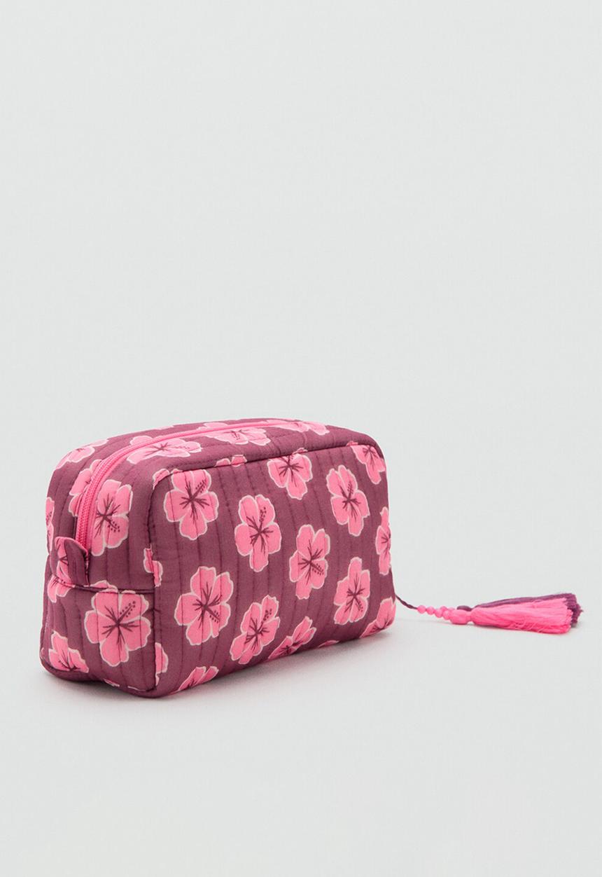 MANGO - Cosmetic bag HIBIST - Pink