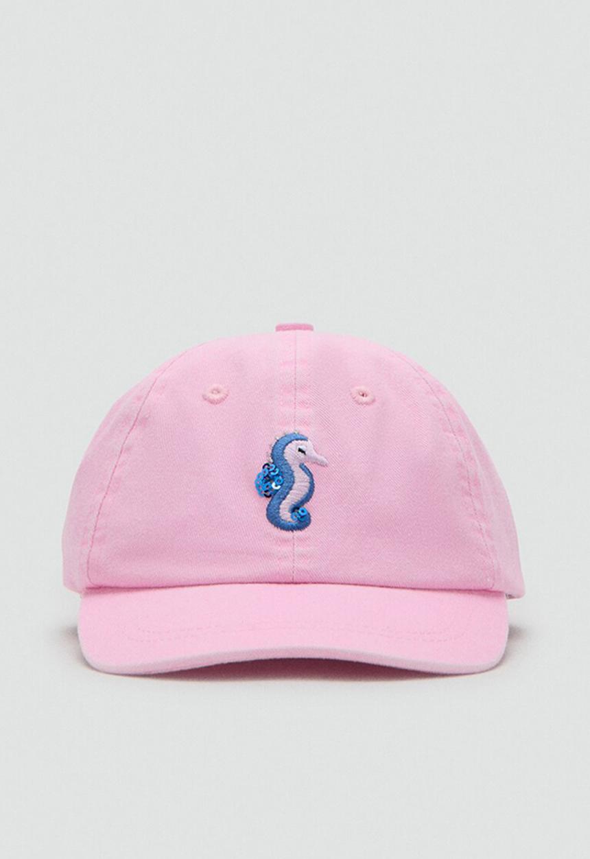 MANGO - Cap SEAHORSE - Pink